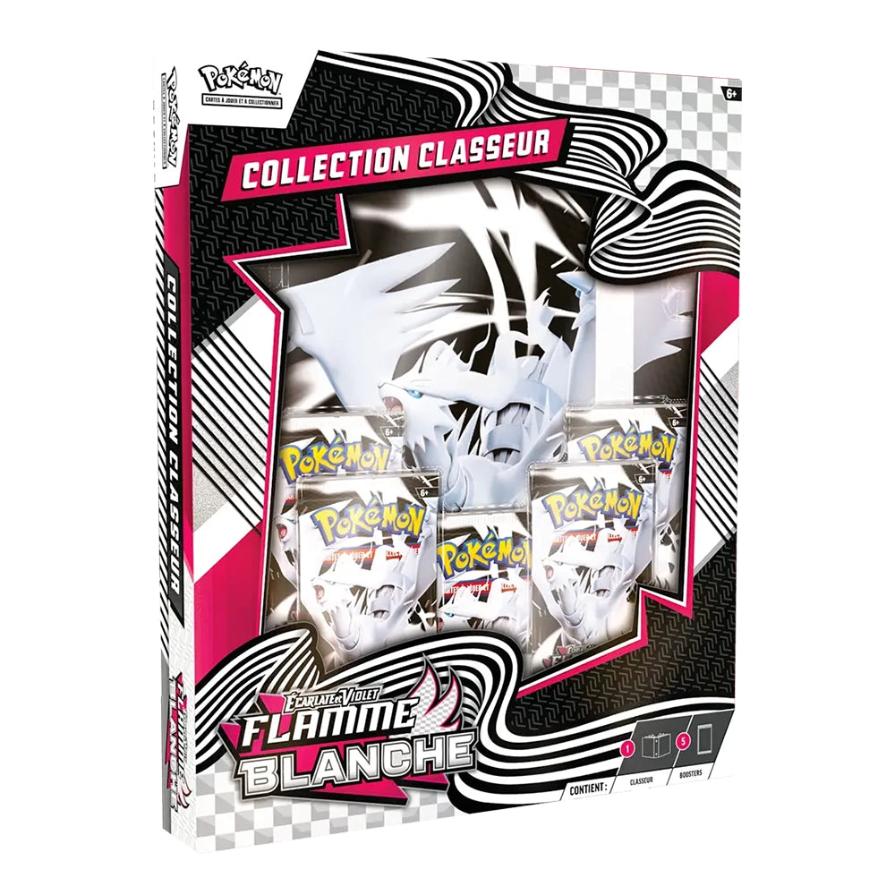 Coffret Classeur – Pokémon EV10.5 : Flamme Blanche (Écarlate & Violet)