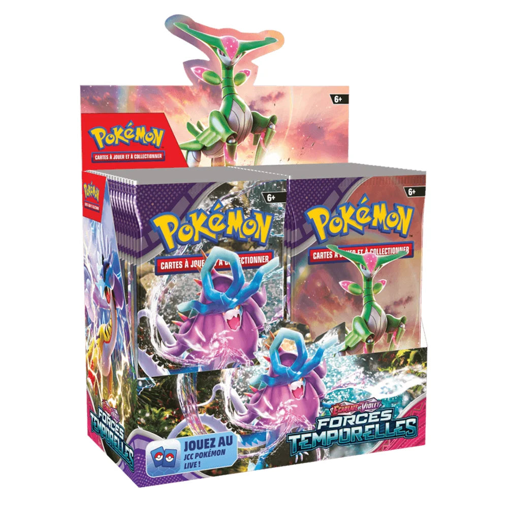 Pokémon – Display 36 Boosters EV05 – Écarlate et Violet : Forces Temporelles