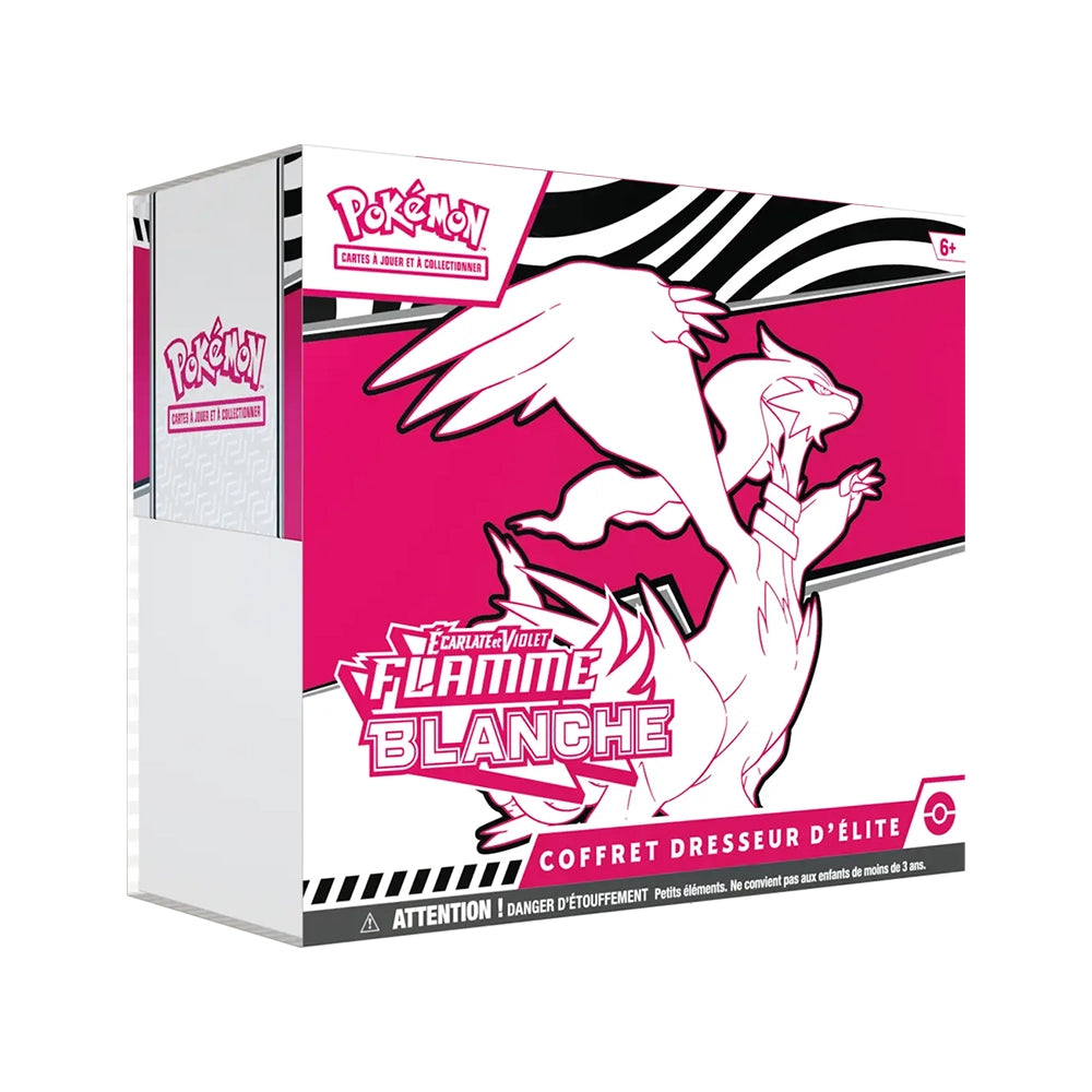Coffret Dresseur d’Élite (ETB) – Pokémon EV10.5 : Flamme Blanche (Écarlate & Violet)