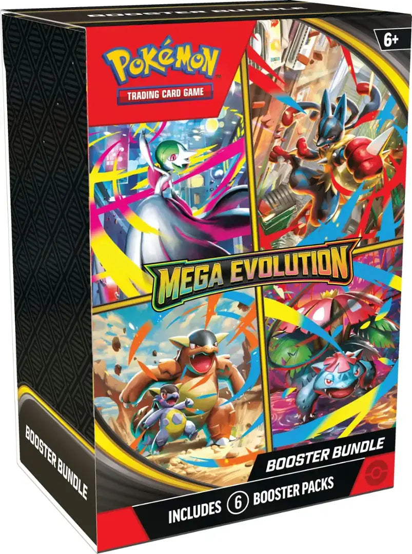 Bundle – Lot de 6 Boosters – Pokémon ME1 : Méga-Évolution – Français